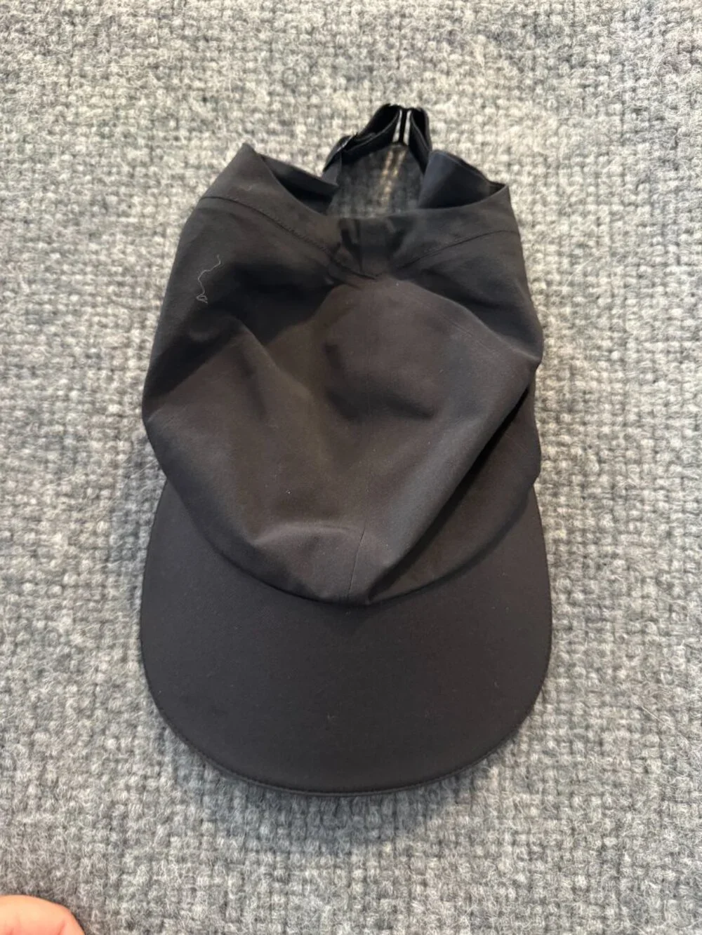Lululemon Women's Fast and Free Ponytail Running Hat Black